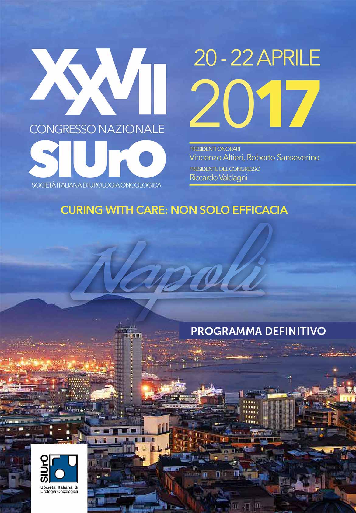 Locandina XXVII Congresso Nazionale SIUrO