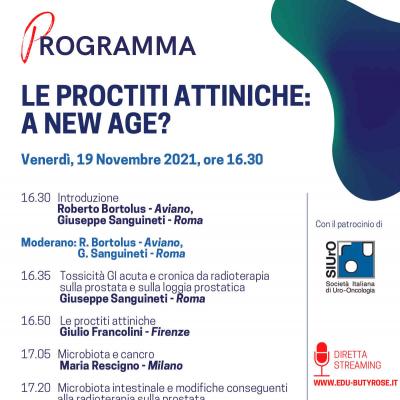 Le proctiti attiniche: a new age?