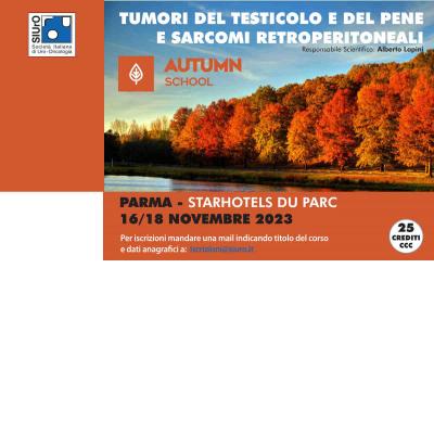 Autumn School 2023 - Tumori del testicolo e del pene e sarcomi retroperitoneali